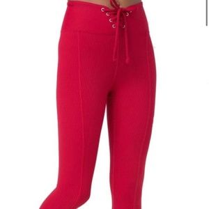 Year of ours red football leggings